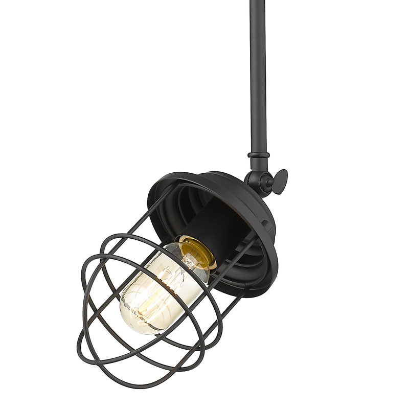 Lylah 1 - Light Matte Black Pendant