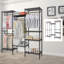 Metal Freestanding 1 - Hook Coat Rack