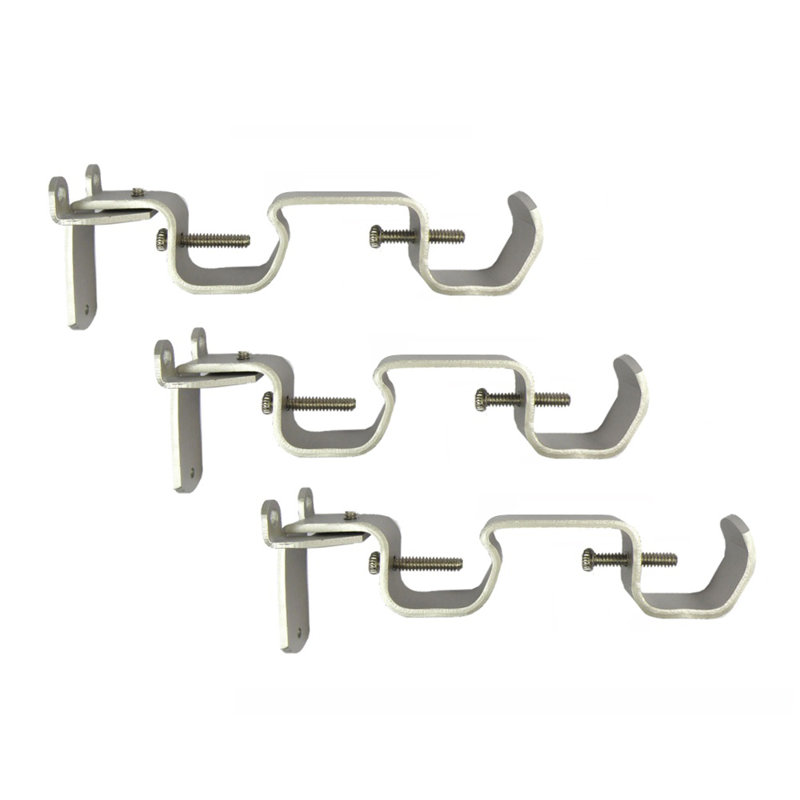 Double Rod Universal Brackets, Nickel