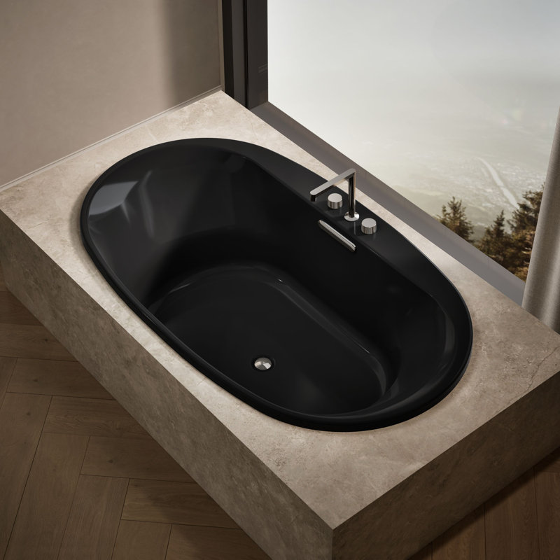 Kohler 72" x 42" Drop-In Bath, White