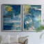 Spring Winds I, toile encadrée de qualité supérieure - prête à être accrochée-795184963-795184962