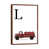 Classic Brown Wood Framed