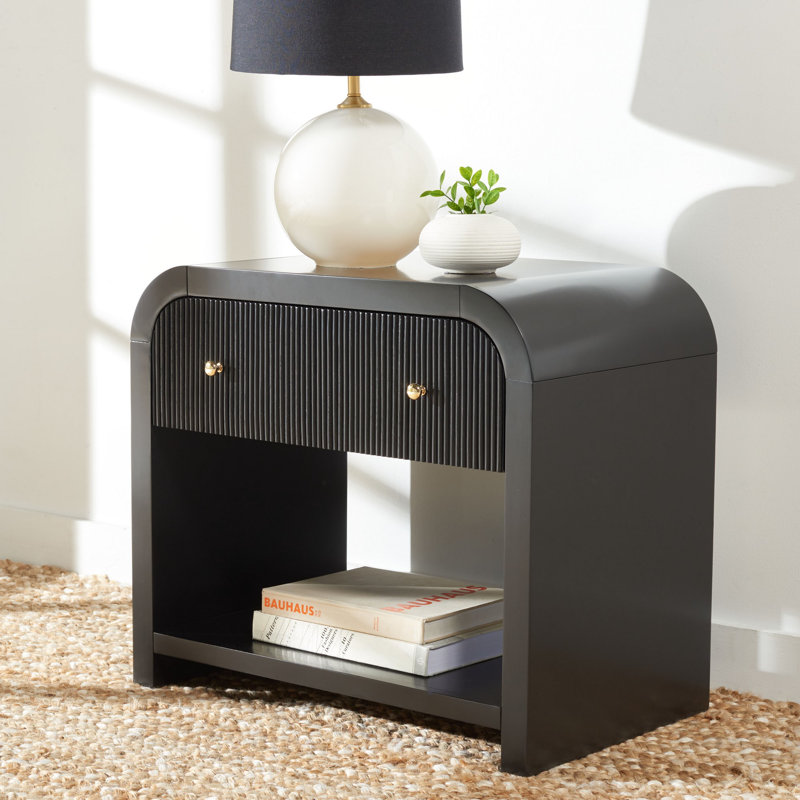 Liabella 1 - Drawer Nightstand, Navy