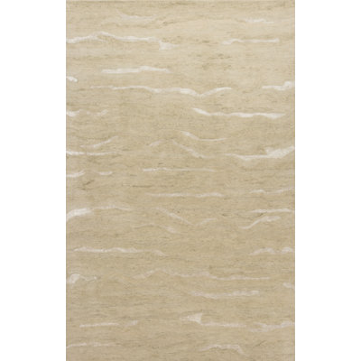 Devizes Abstract Handmade Tufted Wool Area Rug