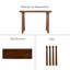 Console Entwine - Table d'entrée, canapé, mobilier d'appoint pour le salon, le couloir, la chambre à coucher