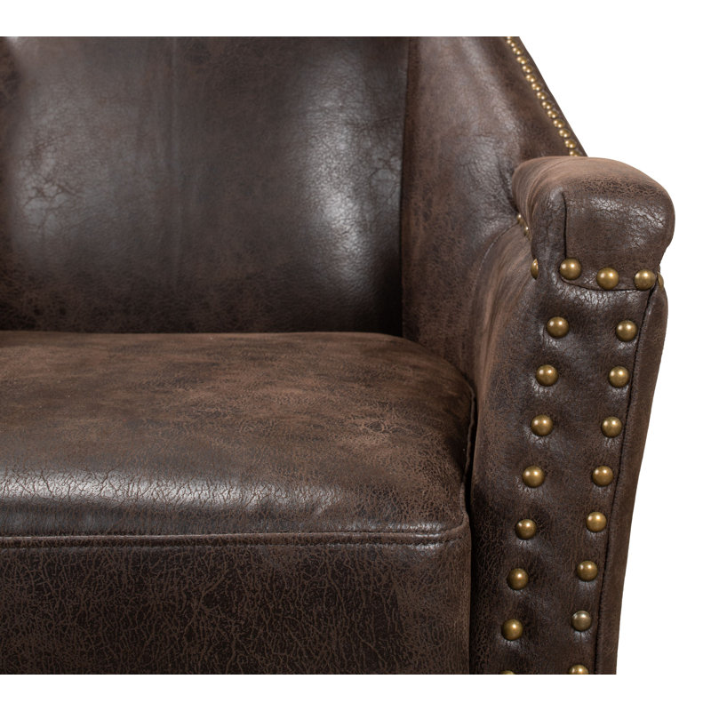 Granville Leather Club Chair