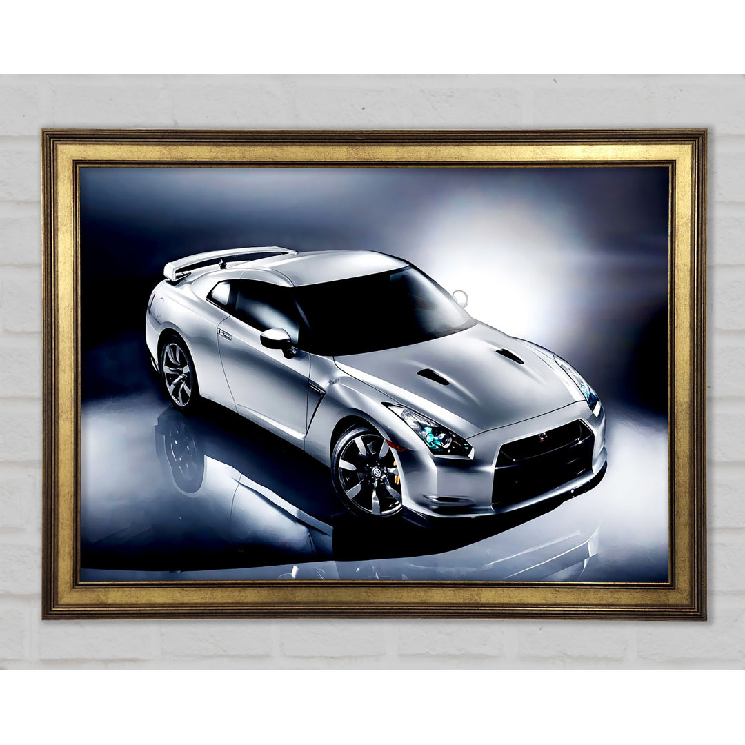 Nissan Skyline Silber - Druck