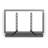 Mount-It Adjustable Sound Bar TV Mount Bracket For Mounting Above & Under TV | Fits 23 to 65 in.