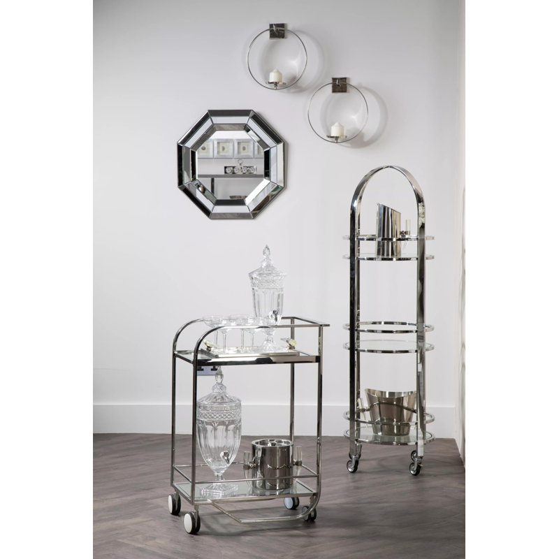 Carley Glass Flat Wall Mirror