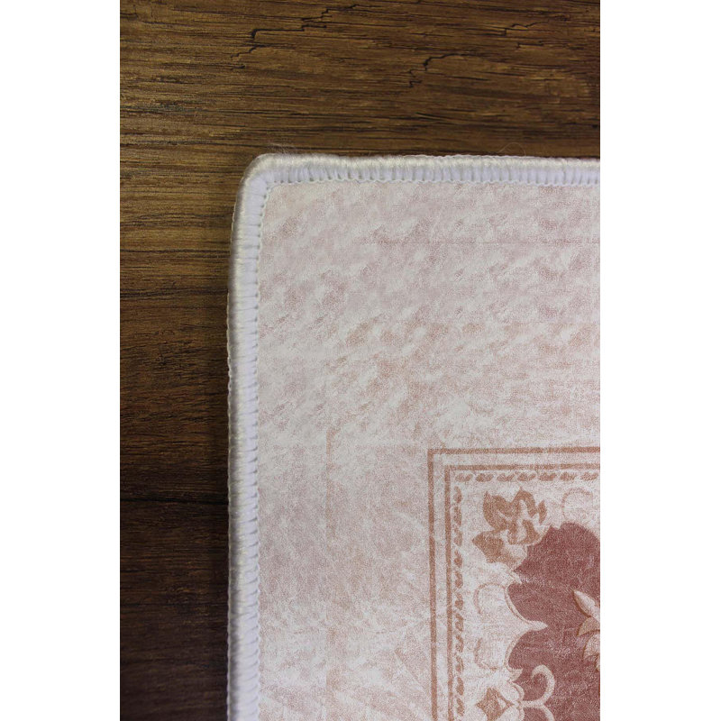 Premium Woven Area Rug, 5.9 x 9.2 Feet | 100% Polyester, 650 g/m² | Antibacterial, Non-Slip PVC Dot Underside, 0.3 in Pile Height | Machine Washable, 3D Digital Printing | Perfect for Living Room & Bedroom Decor