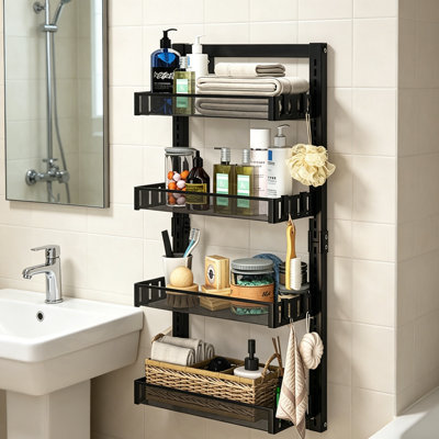 Belmar Metal Wall Mounted Required Bathroom Shelves