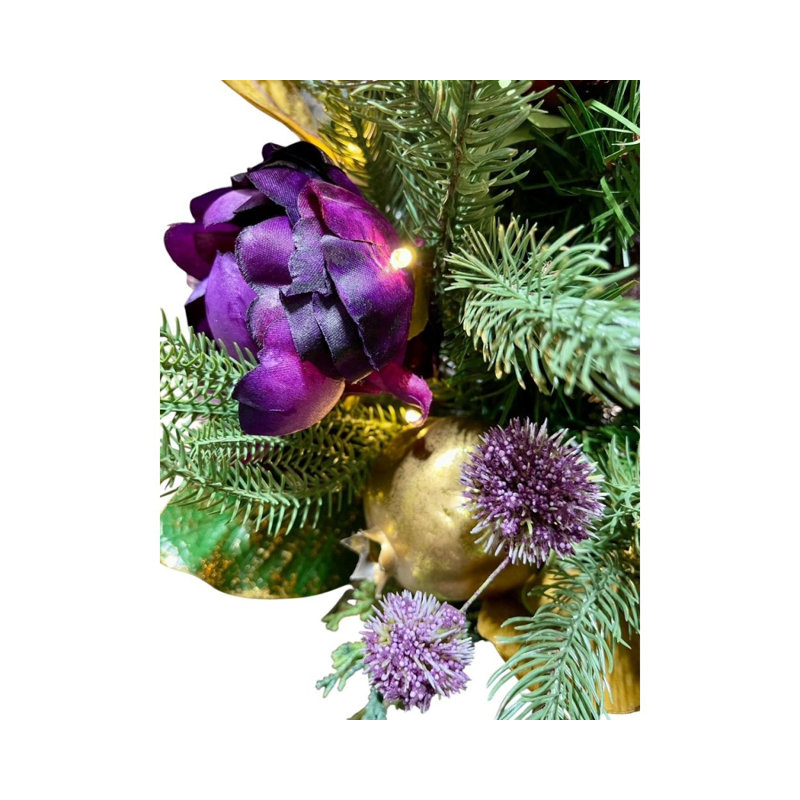 Couronne décorative 24 po avec lumières à piles Regal