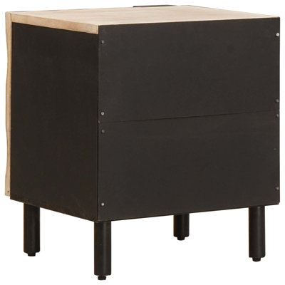 40cm W Solid Wood Bedside Table