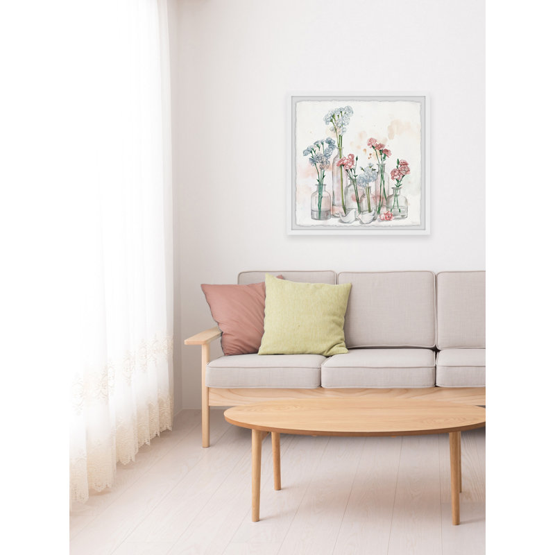 Clearly Blossoms by Parvez Taj - Single Picture Frame Painting, 81cm H x 81cm W