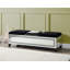 Banc de rangement rembourré en similicuir Athen