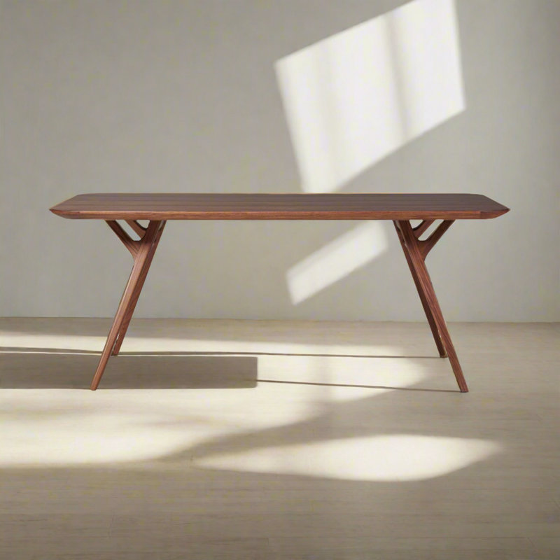 Ren Dining Table, Natural Walnut
