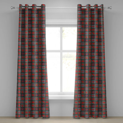 Sateen Blackout Curtains / Drapes Pair