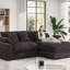 Canapé modulaire réversible 105 po Corduroy-623159972