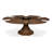 Giselle Extendable Oak Round Solid Wood Dining Table-108207496