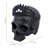 Skull with Crown Black Halloween Decorative Sculpture