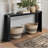 60'' Thick Top Entryway Table, Curved Legs, Support The Installation Of Inward-Facing Or Outward-Facing For Sofas, Entryway-1889367215