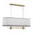 Mihaica 8-Light Dimmable Oval Linear Chandelier