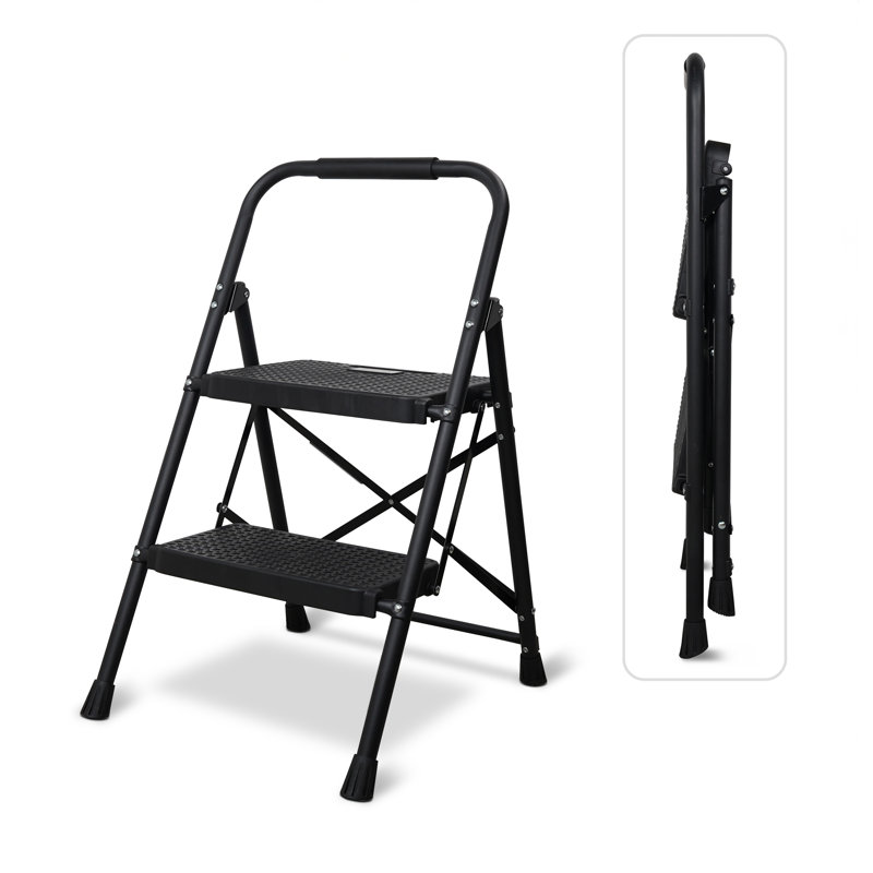2 - Step Steel Folding Step Ladder