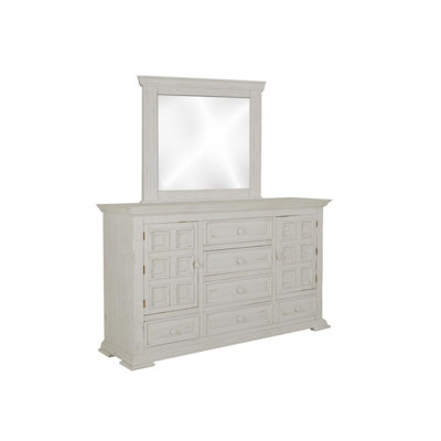 Hamite 6 Drawer Dresser with Mirror (MIRROR NOT INCLUDED)