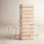 Stack Stacking Blocks Drinking Game with Shot Glasses