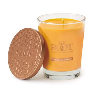 Tangerine Lemongrass Scented Jar Candle