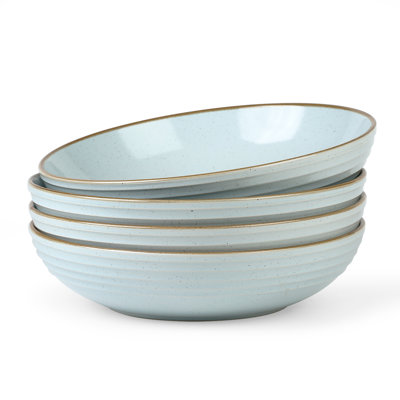 Ensemble de 4 grandes assiettes à pâtes Kellison Latitude Run