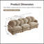 Canapé modulaire Comfy Chenille-303341357