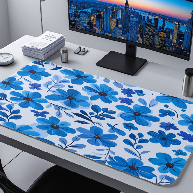 Polyester Desk Pad, 23.6x13.8