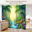 6 panneaux paravents pliables Paravents multicolores Jungle tropicale colorée Cascade d'écrans Toile Séparateur de pièce Paravent de protection autoportant Cloison d'intimité-133757701-133757703
