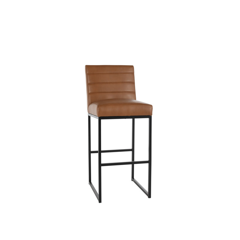 Seville Stool, Bar Stool (30” Seat Height), Cognac