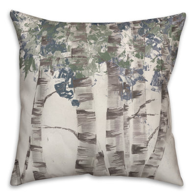 Coussin intérieur / extérieur Birch Trees