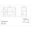 Yonkers  Metal Back to Wall Toilet Unit-105258632