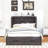 Wooden Murphy Bed with Built-in Charging Station and Storage Drawers-684628725-684628724