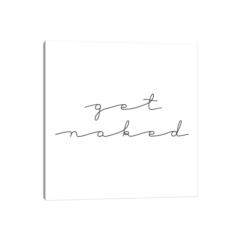 «Get N nu» par Chelsea Victoria, H 12 po x l 12 po x P 0,75 po, Toile tendue