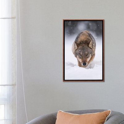 " Wolf Hunting In The Snow " by Dick Van Duijn