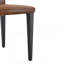 Ensemble de table et de chaises.Une table de salle à manger circulaire de couleur moderne épissée de 47,3 pouces de diamètre - rangement double couche.Avec 4 chaises de salle à manger, simples et polyvalentes, confortables.-92348820