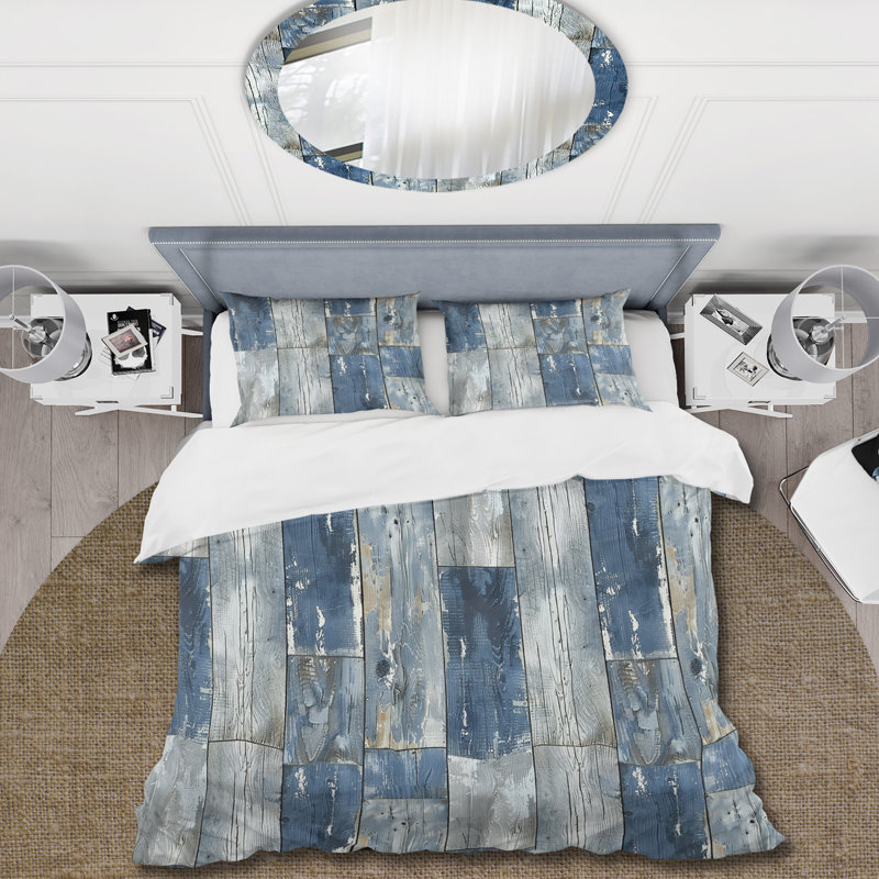 Ensemble de housse de couette Farmhouse, Housse de couette très grand + 2 taies décorativ