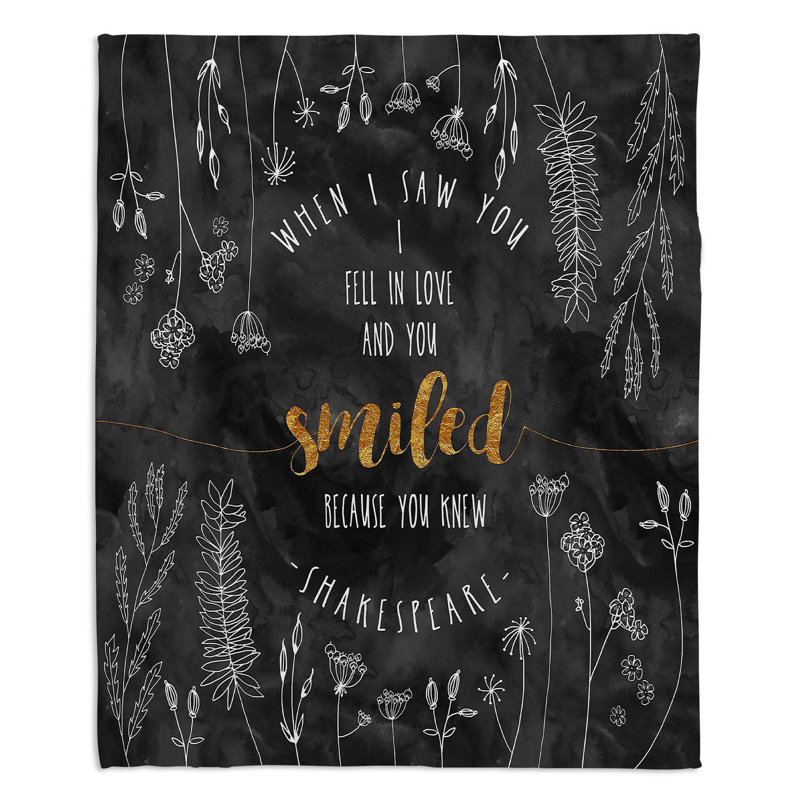  «When I Saw You Throw», l 51 po x L 60 po, Noir / or