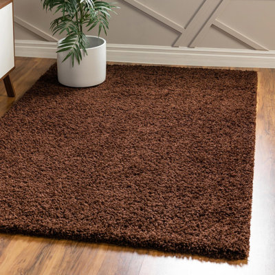 Caputto Chocolate Brown Area Rug
