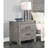Nightstand For Bedroom, 2 Drawers With Charming Metal Hardware Bedroom Furniture, Details-2085940538
