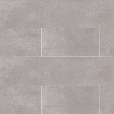 Simply Modern 12 in. x 24 in. Glazed Porcelain Tile