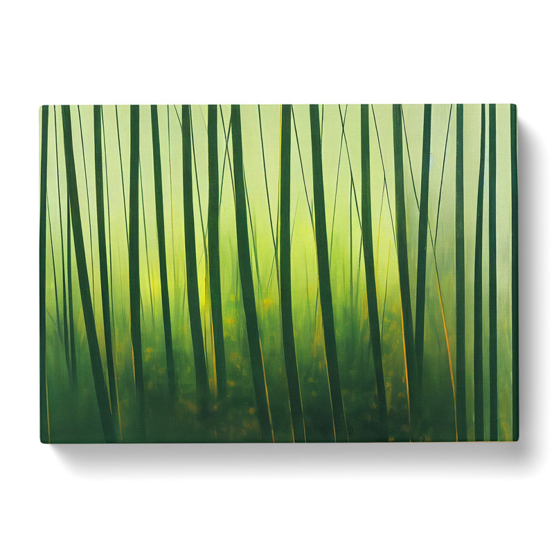 Awesome Bamboo Forest - Wrapped Canvas, 35cm H x 50cm W x 3cm D