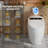 BCANHOME ADA Smart Bidet Toilet with Auto Open/Close Lid, Soft-Closing Heated Seat, Tankless Auto Flush, Massage Clean, Warm Wash/Dryer, ADA Comfort Height, Remote Control