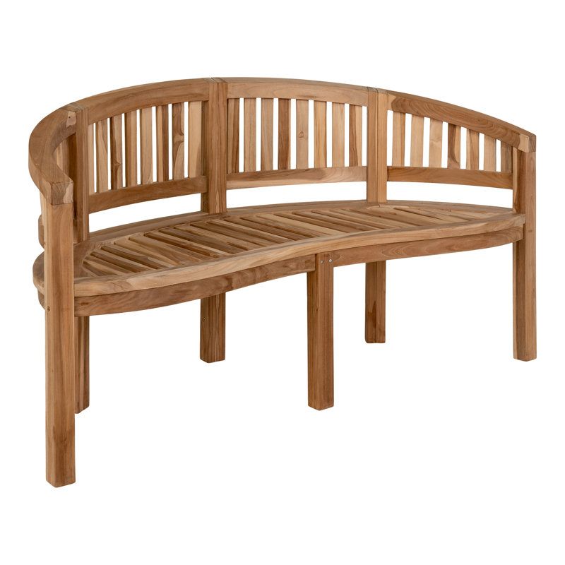 Mahoning Teak Traditional Bench
