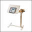 Mobile Adjustable Standing Desk with Flip Desktop and 4 Wheels, Ideal for Home, Office, and Study Use-173634377
